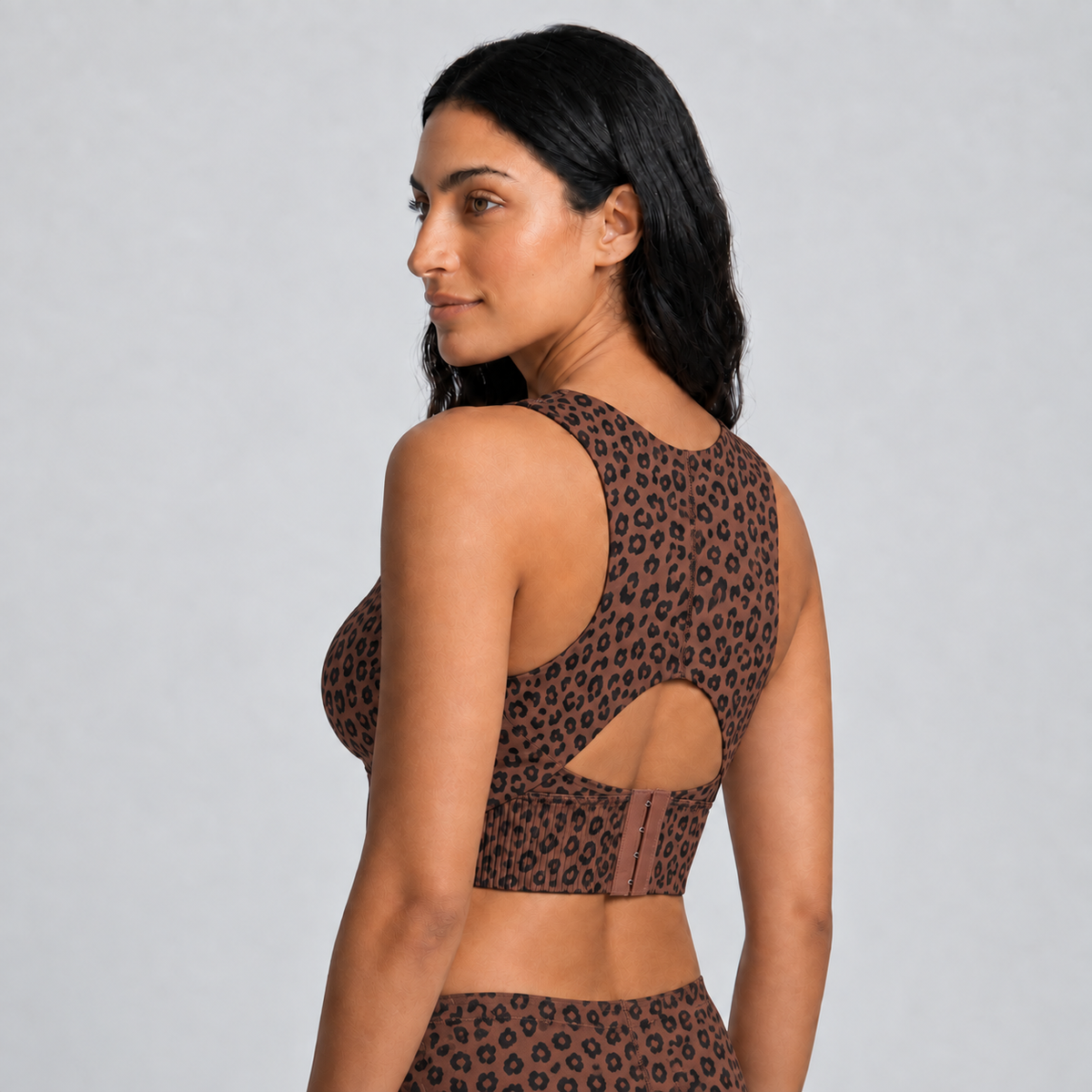 Sollevia leopard bra