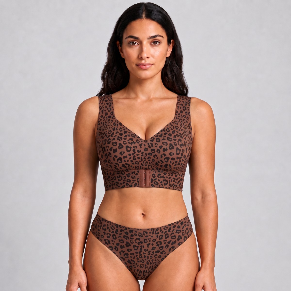 Sollevia leopard bra